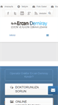 Mobile Screenshot of ercandemiray.com