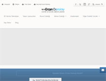 Tablet Screenshot of ercandemiray.com